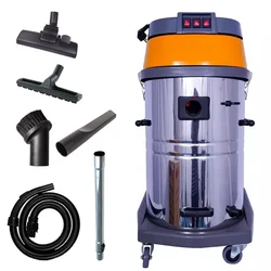 Driger 70 Litre, 1500 W Triple Motor Wet & Dry Vacuum Cleaner With All Accessories, 6 Month Warranty
