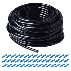 Kamal Agrotech 70 Meter Feeder Pipe with 150 Connector For Drip Irrigation