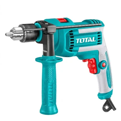TOTAL 710W 13mm Variable Speed Impact Drill with Hammer Function & Forward/Reverse Switch TG1071366