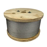 Heavy Duty Premium Quality 7 x 19 Stainless Steel SS304 Wire Rope
