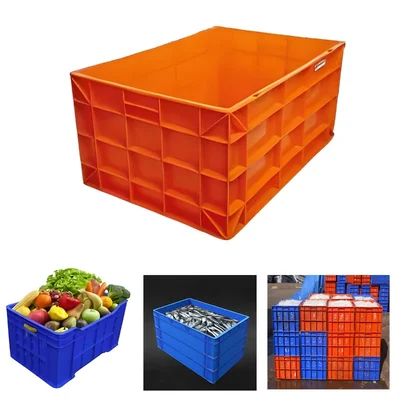  Aristo 72L, 650x450x315 mm Complete Closed Solid Plastic Crate, 6545315 CC