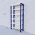 ALIJA 72 x 36 x 12 Inch Powder Coated 6 Shelf Pipe Rack for Multipurpose Uses
