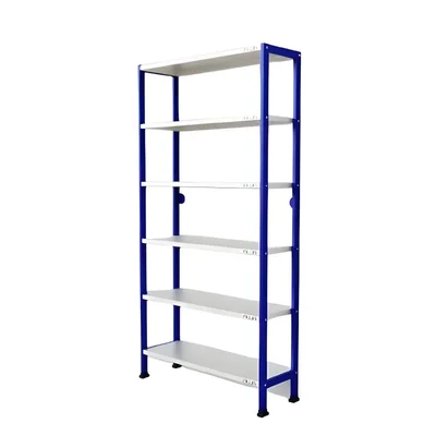 ALIJA 72 x 36 x 12 Inch Powder Coated 6 Shelf Pipe Rack for Multipurpose Uses