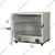 Commercial 72 Litre Electric Steel Hot Food Warmer Big Door 650W