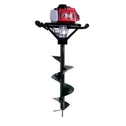 RBD 72-cc Petrol Operated Earth Auger / Post hole digger with 10 inch Auger Bit (with 2-Year Warranty)