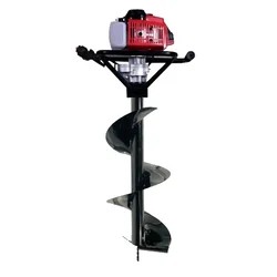RBD 72-cc Petrol Operated Earth Auger / Post hole digger with 12 inch Auger Bit (with 2-Year Warranty)