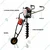 RBD 72cc Trolley Type Earth Auger / Post hole digger with 4 inch Bit Auger and 2 years of Warranty