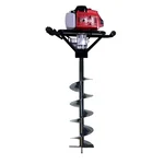 RBD 72-cc Petrol Operated Earth Auger / Post hole digger with 8 inch Auger Bit (with 2-Year Warranty)