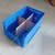 Avsar 230 x 150 x 120 mm FPO Blue Storage Bin with Vertical & Horizontal Partition, HDPE Material (Bin-25) - Pack of 72