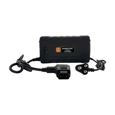 Bheemtek 72V 10A Fast Charger for Revolt RV400, 84V DC Output Electric Bike Charger with LED Indicators