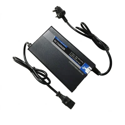 NAKS 72V 8A Lithium-Ion Smart EV Charger 84V Output with Auto Cut-Off for Okinawa Praise Pro Scooter