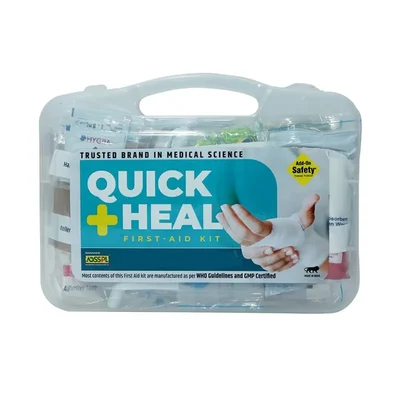 Premium Quality 74 pcs First Aid Kit (QUICK HEAL)