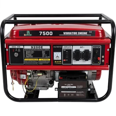 Xtra Power 7.5 kW Petrol Portable Generator Engine 7500 Watts Self-Start Heavy Duty Vibrator Engine Gen Set XP 7500