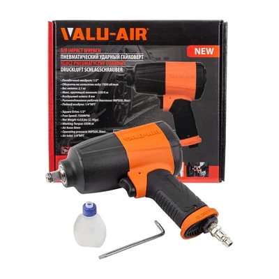 FORCEKRAFT ½″ Drive Air Impact Wrench – Twin Hammer, 7500 RPM, 610 Nm (450 ft-lb) Torque (FK‑AP7451)