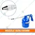 Wadfow 750 ml Air Washing Gun with 185 mm Nozzle Size (WGA3575)