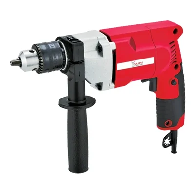 Yuri 750W 13mm Electric Drill for Professional Masonry & Wood Drilling with Dual-Handle Grip (YR-ED1078)