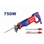 Emtop 115mm, 750 Watt Reciprocating Saw With 2 Pcs Blade, 900-3300 RPM (ERSW7501)