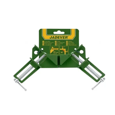 Jadever 75mm 3 inch 90 Degree Aluminum Alloy Miter Corner Clamp Professional Right Angle Woodworking Tool JDACC353