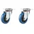 Heavy Duty 90 kg Load Capacity 2 pcs 3 inch (75 mm) Swivel Type Single Ball Bearing Anti Static PU Caster Wheel