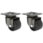 Heavy Duty 600 kg Load Capacity 2 pcs 3 inch (75 mm) Swivel Type Nylon Caster Wheel