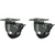 Heavy Duty 600 kg Load Capacity 2 pcs 3 inch (75 mm) Swivel with Brake Type Nylon Caster Wheel