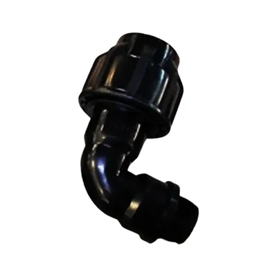 75Mm Plastic 90 Degree Union Elbow Quick Connector High Pressure Resistance Irrigation Watering Fittings (Pack Of 2)