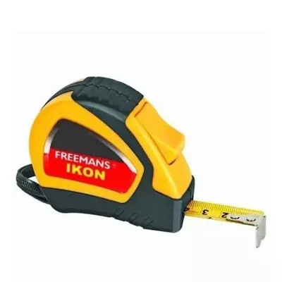 Freemans IKON 7.5m Auto-Lock Professional Steel Measuring Tape Pack with Rust-Proof Dura-Coat Blade, IK7525