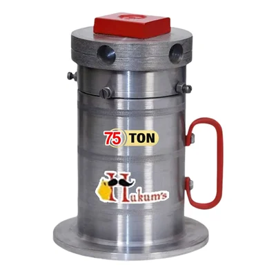 Hukums 75 Ton Capacity Mechanical Screw Jack for Truck, Trailers, Tipper Truck, etc - 390 mm Max. Lifting Height