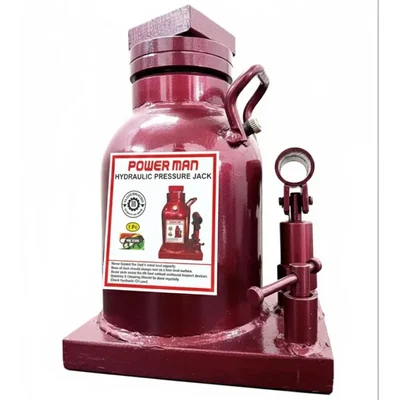 Heavy Duty 75 Ton Hydraulic Bottle Jack for Trucks, Lorry, and Industrial Equipment - 425 mm Max. Lifting Height