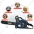 Yuri Professional 78-cc Petrol Chainsaw with 22 inch Guide Bar | Ideal for Cutting Tree, Logging Woods