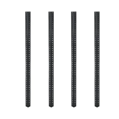 Premium Quality 4 Piece 78 inch Slotted Angle 16 Gauge (Powder Coating)