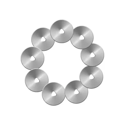 7 Piece HSS Mini Circular Saw Blade Set with Mandrel for Rotary Tool Cutting Wood Plastic Metal and DIY Projects