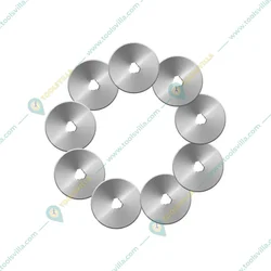 7 Piece HSS Mini Circular Saw Blade Set with Mandrel for Rotary Tool Cutting Wood Plastic Metal and DIY Projects