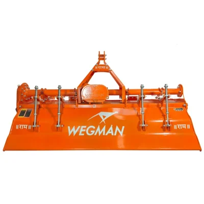 Wegman 7 Feet Rotavator (Semi Champion Plus) with 54 Blades Suitable for 45 HP to 60 HP Tractors(Type-Gear Box - Multi Speed) 
