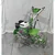 Jaiveer JV-50G, 7 HP 4 Stroke petrol Power Weeder for Agriculture with 1 Year Warranty