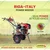 RIGA ITALY 7 HP Petrol Power Weeder (KPE 1000) for Agriculture, Self Start, Gear Drive With Headlight