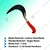 Single Edge Sickle of 7 inch Carbon Steel Blade with Virgin Nylon Handle (Pack of 5 Pcs)