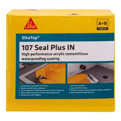 SikaTop 25 Kg Kit Polymer based Waterproofing Coating Chemical (107 Seal Plus )