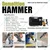 Maf Pro 2500 Watt 7 Kg Demolition Hammer with SDS Max Chisel(MPDH-835)