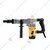 Maf Pro 2500 Watt 7 Kg Demolition Hammer with SDS Max Chisel(MPDH-835)