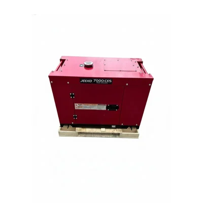 Jeeko 7 KVA Silent Backup Power Diesel Canopy Generator for Home Office Use (7000 CES)