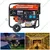Heavy Duty 7 KVA Single Phase Recoil & Self Start Petrol Generator