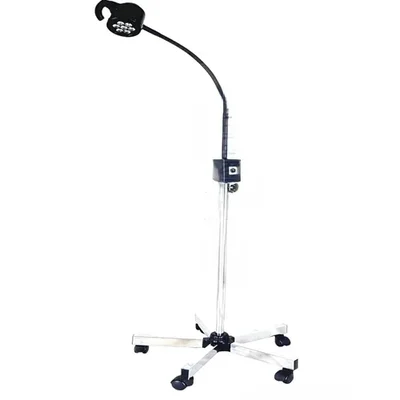 ConXport 7 LED Examination Light 12000 Lux Mobile Clinical Lamp Chrome Plated Base 4 Wheels Deluxe Quality