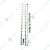 Heavy Duty 14 Steps (24 Feet/7.31 Meter) Single Side Foldable Telescopic Ladder