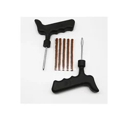 Premium Quality 7pcs Tyre Emergency Repair Kit for Motorcycle & Car 