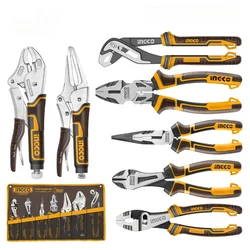 Ingco 7 Pcs Pliers Set for Electricians & DIY Projects (COS23036)