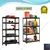 SUWAS TROLLEY STORE 80-100 Kg Load Capacity 5 Shelf Mild Steel Powder Coated Storage Rack SU-SR-004-(Warranty -1 Year)