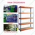 SUWAS TROLLEY STORE 80-100 Kg Load Capacity 5 Shelf Mild Steel Powder Coated Storage Rack SU-SR-004-(Warranty -1 Year)