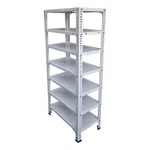 ALIJA 48 x 23 x 12 Inch 7 Shelves Multipurpose Storage Rack With Accessories