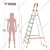 Houza Anti-Slip 8 Step Aluminium Foldable Ladder (HZ-AQUA-08-01)